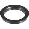 2pcs Plastic Car Hub Centric Rings Wheel Bore Center Spacer