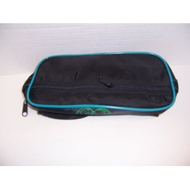 World Sports International Fanny Pack Black with Teal Piping