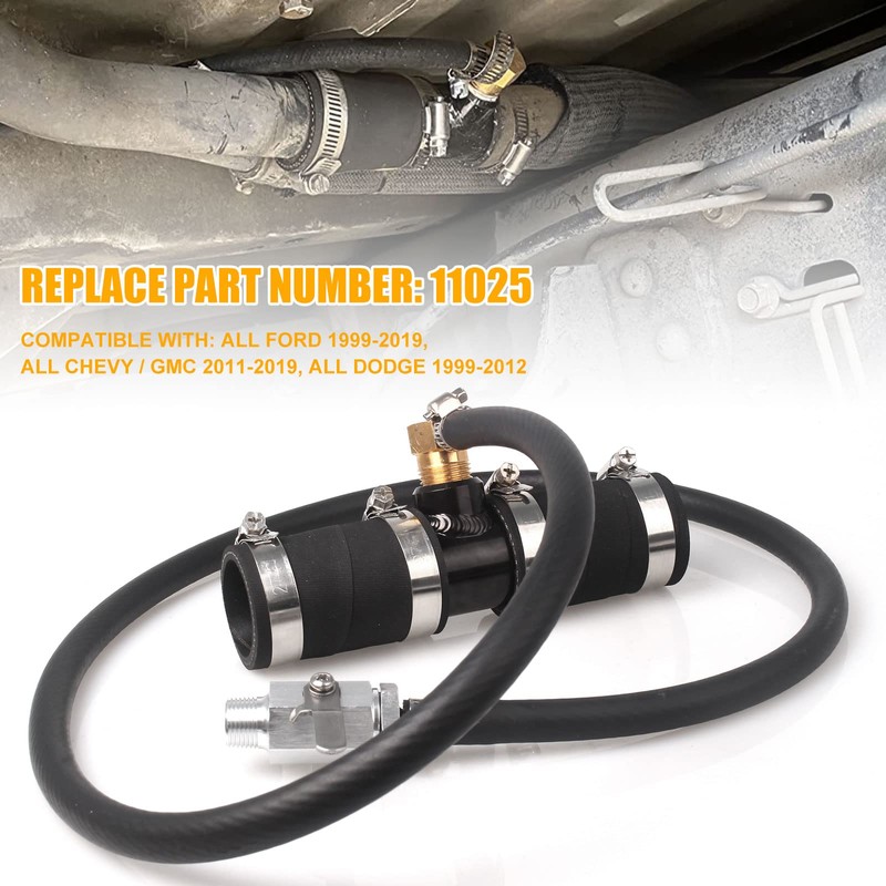 Auxiliary Fuel Tank Install Kit 1 1/2" 11025 Diesel Installation