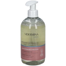 Vidermina Intima Olio Dermodetergente – 500 ml – Igiene Intima e Corpo – Idratante e Delicato – Con Olio di Crusca di Riso e Olio di Mandorle Dolci – pH Fisiologico – Pelli Sensibili