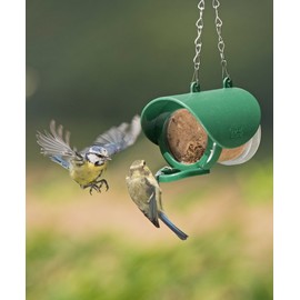 Hanging Flutter Butter Feeder For Garden and Wild Birds - Jacobi Jayne® Flutter Butter® Hanging Feeder For Jars or Refill Pods - A Whole New Way to Feed Garden Birds