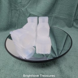 Numis 5 Pack Numis Square Coin Tubes Half Dollar size Stackable Storage FREE SHIPPING!