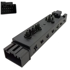 10-Way Power Seat Switch Front Left Driver Side Recliner Adjust&Tilt Control Fits for 2006-2019 Ford 2006-2019 Lincoln 2006-2011 Mercury Replaces 9L3T-14B709-FAW 9L3Z-14A701-FB Button Switch