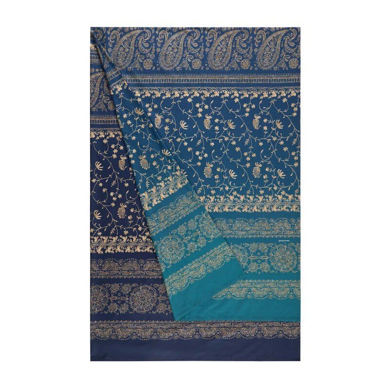 Bassetti Brenta 9326097 Guest Towel 100% Cotton Blue B1 40