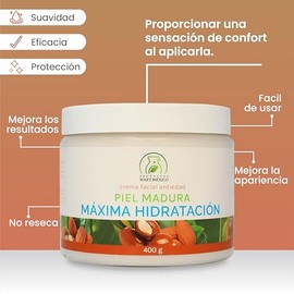 Productos Mart Mexico Crema Facial Antiedad Piel Madura Productos Mart Mexico 400g