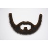 Mustaches Self Adhesive On Bail Fake Beard, Novelty, False Facial,