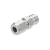 PATIKIL 1/4G x Φ1/4" 304 Stainless Steel Compression Tube Fitting,