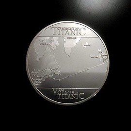 Titanic Coin Titanic Anniversary Token Commemorative Coin Beautiful Rare Collectable Curio Gift
