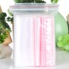 Norhogo 100 Resealable Foldable Ziplock Bags Ziplock Envelopes (15 x