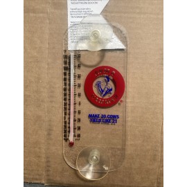 Vtg Arm & Hammer Advertising Indoor /Outdoor Plastic Thermometer 20 Cows Like 21