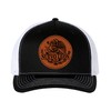Durango Mexico Eagle Emblem Leather Patch Hat | Leatherette |