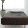 nishikawa 2187-01001 Fitted Sheet, Brown, Single, 39.4 x 78.7 x