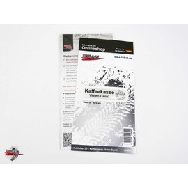 BIKE-label 3D Sticker 900051-VA [German Language] 18 x 70 mm [German Language]