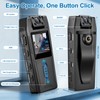 Mini Body Camera with Audio and Video, 128GB 1080P Personal