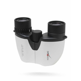 Binoculars Hinode 5x21-A6 Theater Musical Opera Glass Kabuki Sports Watch Baseball Soccer Figure Basketball (White x Dark Gray)