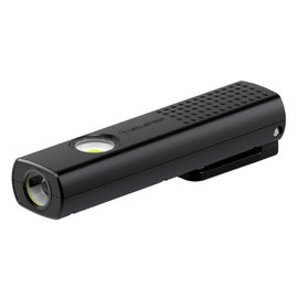 Ledlenser W5R Work Flashlight - USB-C Rechargeable Flashlight - 3-in-1 Mount Hard Hat Light - Polycarbonate Housing with Robust Construction - Water Resistant Design