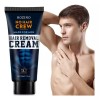 Fatazem Crema Depiladora Para Hombre, Hierbas Naturales, Indolora