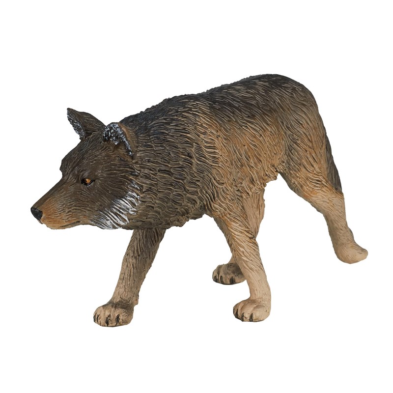 MOJO Timber Wolf Walking Toy Figure