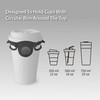 BONE Cup Tie 2, Portable Coffee Cup Carrier with Handle