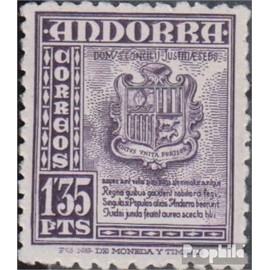Andorra - Spanish Post 50 unmounted mint/never hinged ** MNH 1948 Symbols (Stamps for collectors)