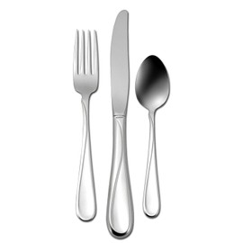 Oneida Flight 12-Piece Stainless Steel Flatware Set, Service for 4