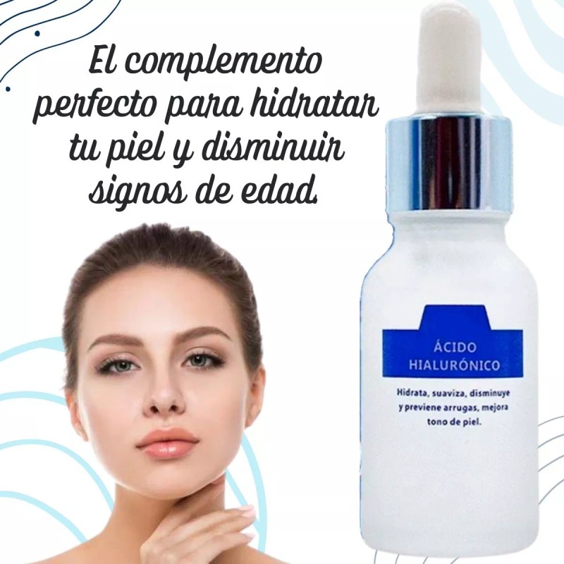 Veraly Paquete Ácido Hialurónico Facial Arrugas Acné Serum Arroz