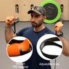 1 Pair of Fitness Grips, Rowing Handle with Adjustable Resistance