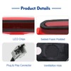 HTZCMOTO LED Third Brake Light Fits for Mustang 2010/2011/2012/2013/2014, Red