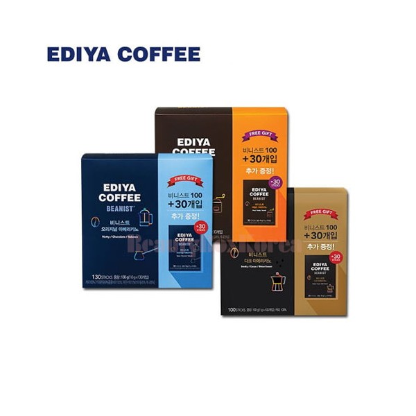 EDIYA Coffee Beanist Americano Stick 130T, Type:Dark 130T