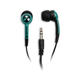 iFrogz EarPollution Plugz Noise Isolating Earbuds - Teal