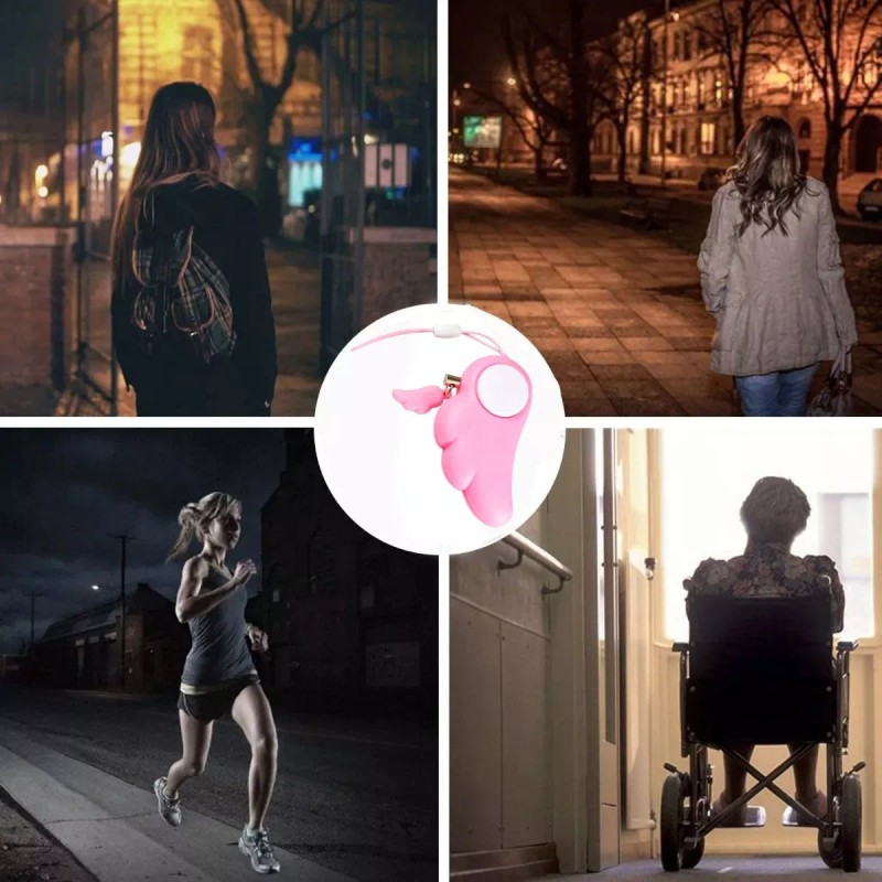 Dolores Llaveros Defensiva Personal Sensor Puerta Ventana Alarma Kit