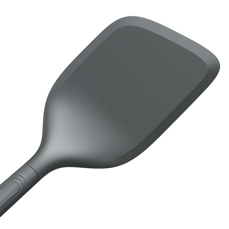 Zyliss E980233 Angled Cooking Turner, Sustainable Wheatstraw/Nylon, Spatula for Cooking,