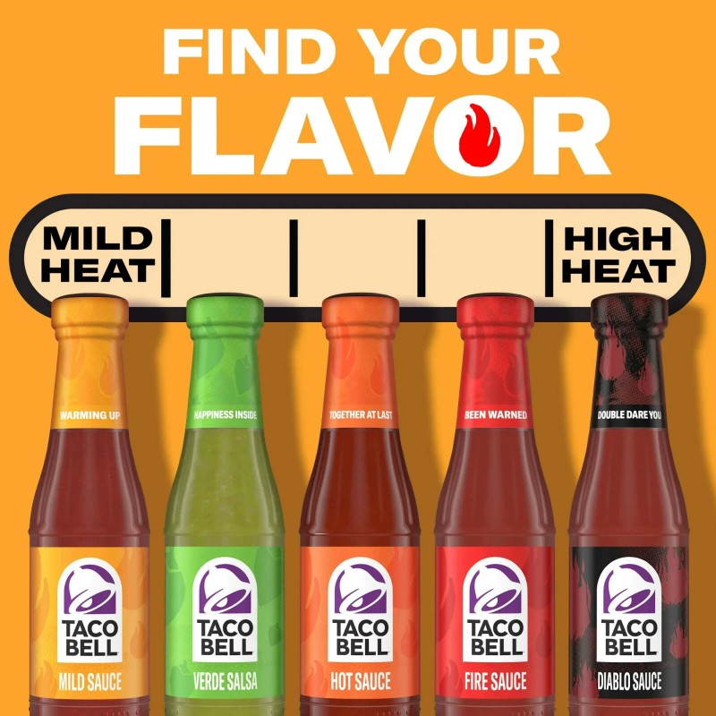 Taco Bell Mild Sauce, 7.5 oz