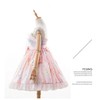 Smiling Angel Sweet Lolita Printed Rabbit Dress Sleeveless Chiffon Lace