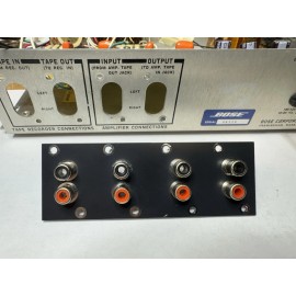Bose 901 Active Equalizer RCA Jack Panel new. 8 jack panel.