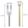 Crystal Tuner, 4096Hz, Tuning Fork, Natural Crystal, For Purification, Set