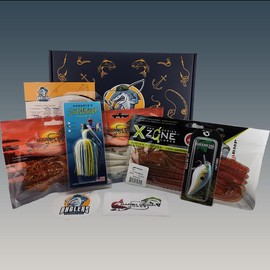 Anglers Arsenal Box Bite Box of custom fishing lures - Color: Mixed Species