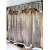 GOHD Samba Star. Jacquard Window Curtain Panel Drape with Attached