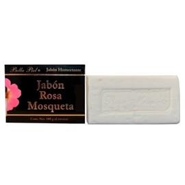 Jabón Artesanal con Aceite Rosa Mosqueta 100g Bella Piel | Jabones Artesanales Naturales | Antiedad | Limpieza Facial y Corporal | Rosas de Jabón | Uso Diario | Hidratante y Suave