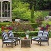 Arden Outdoor Deep Seat Cushion Set, 24 in x 24