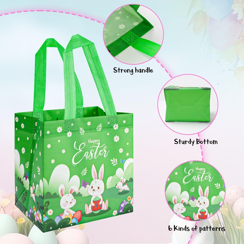 Reusable Gift Bags, colourful, M