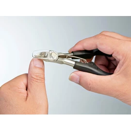Handmade Craftsmanship stainless steel Nipper Fingernail Clippers Tight Fly Guard with