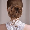 Messy Bun Hair Clip - Claw Clip Curly Wavy Hair