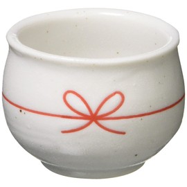 Koyo Pottery 23359 Japanese Tableware, Round Knot Cup, White