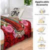 Virgin Mary Virgen de Guadalupe Blanket Super Soft Flannel Warm