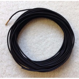 APCC USA 1/4" x 10' Bungee Cord Shock Cord Bungie Cord Marine Grade Stretch Cord BLK