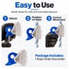 15kN Aluminum Rope Grab for Climbing Use – Adjustable Rope