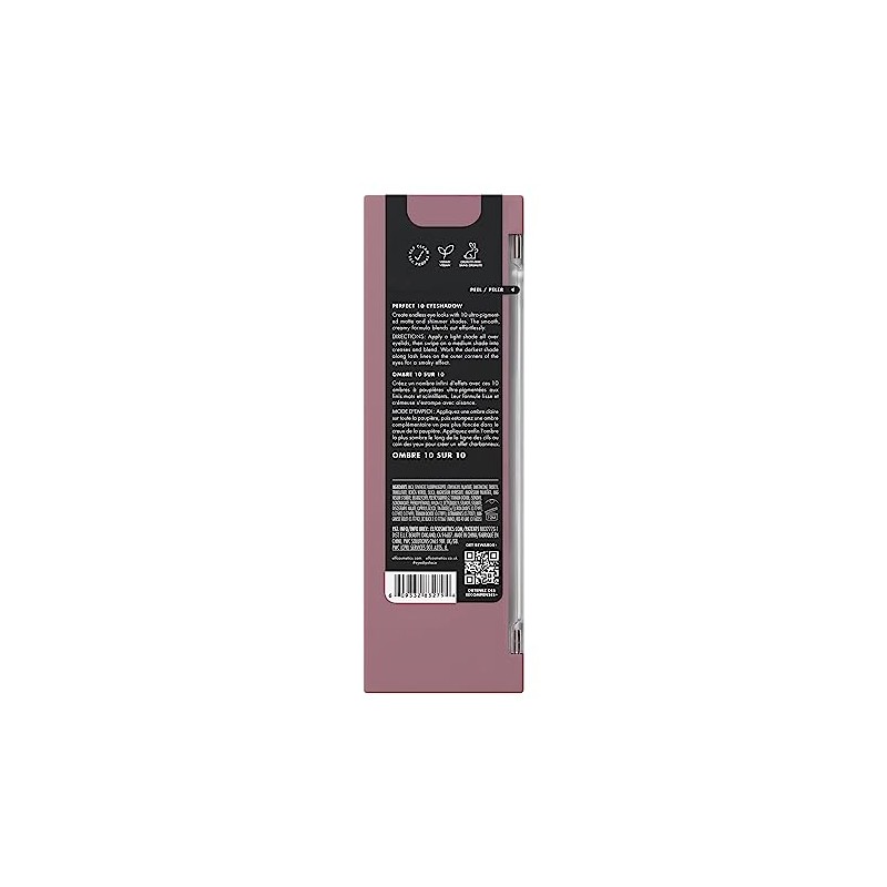 e.l.f. Cosmetics Perfect 10 Eyeshadow Palette 10 Tonos Bronce y