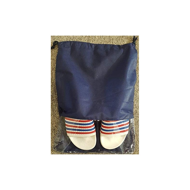 IMFAA Non-Woven Waterproof, Portable Travel Shoes Storage Bags/Pouch with Rope