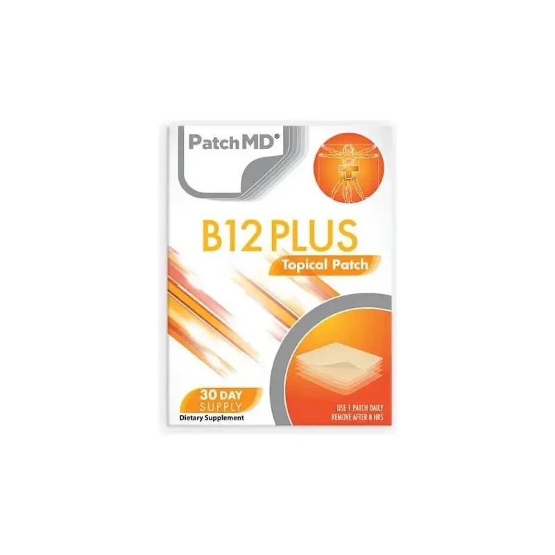 B12 Patch Parches Vitamin B12 Plus Pack 30 Piezas